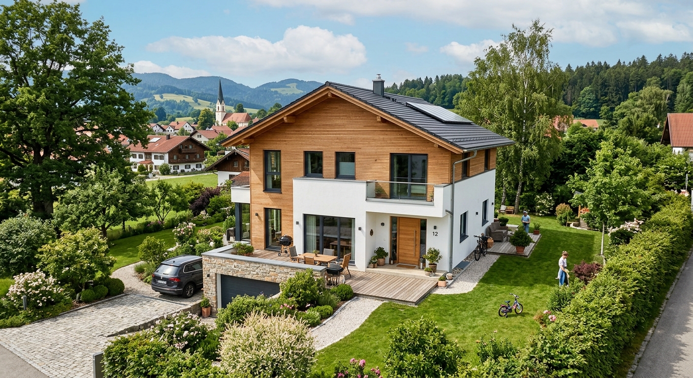 Hausbesitzer prüfen Immobilienwert