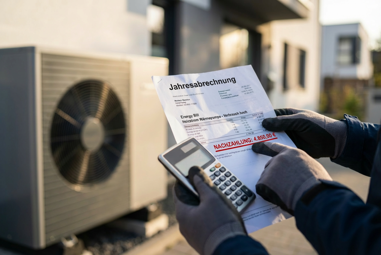 Wärmepumpe Rechnung